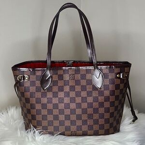💯Authentic LOUIS VUITTON NEVERFULL DAMIER EBENE SIZE 🍀